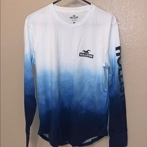 Hollister long sleeve shirt women’s sz small ombré
